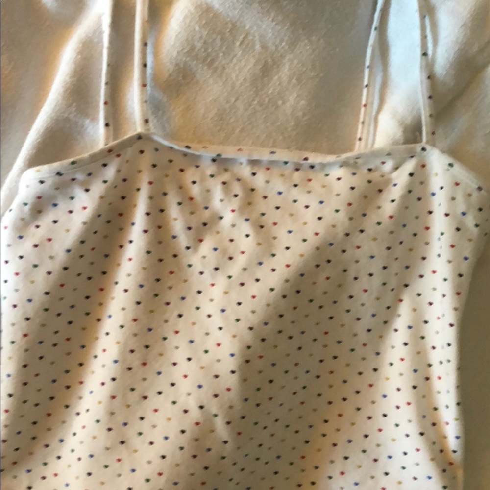 Micro 💕 Hearts Crop Top. Silence + Noise Brand